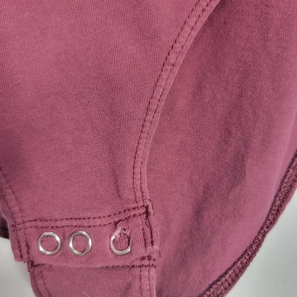 American Eagle Cotton Stretch Bodysuit in a Size Medium - Picture 10 of 12